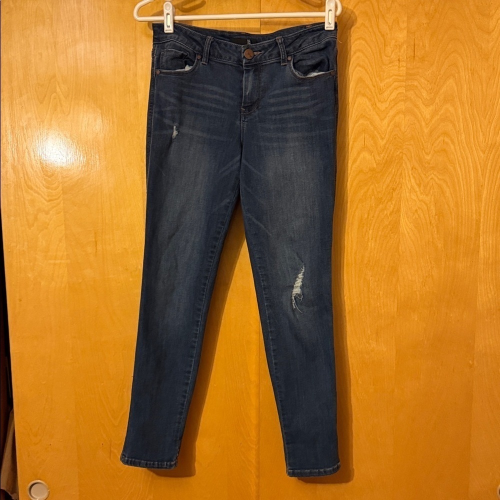 1822 Denim Dark Blue Skinny Jeans